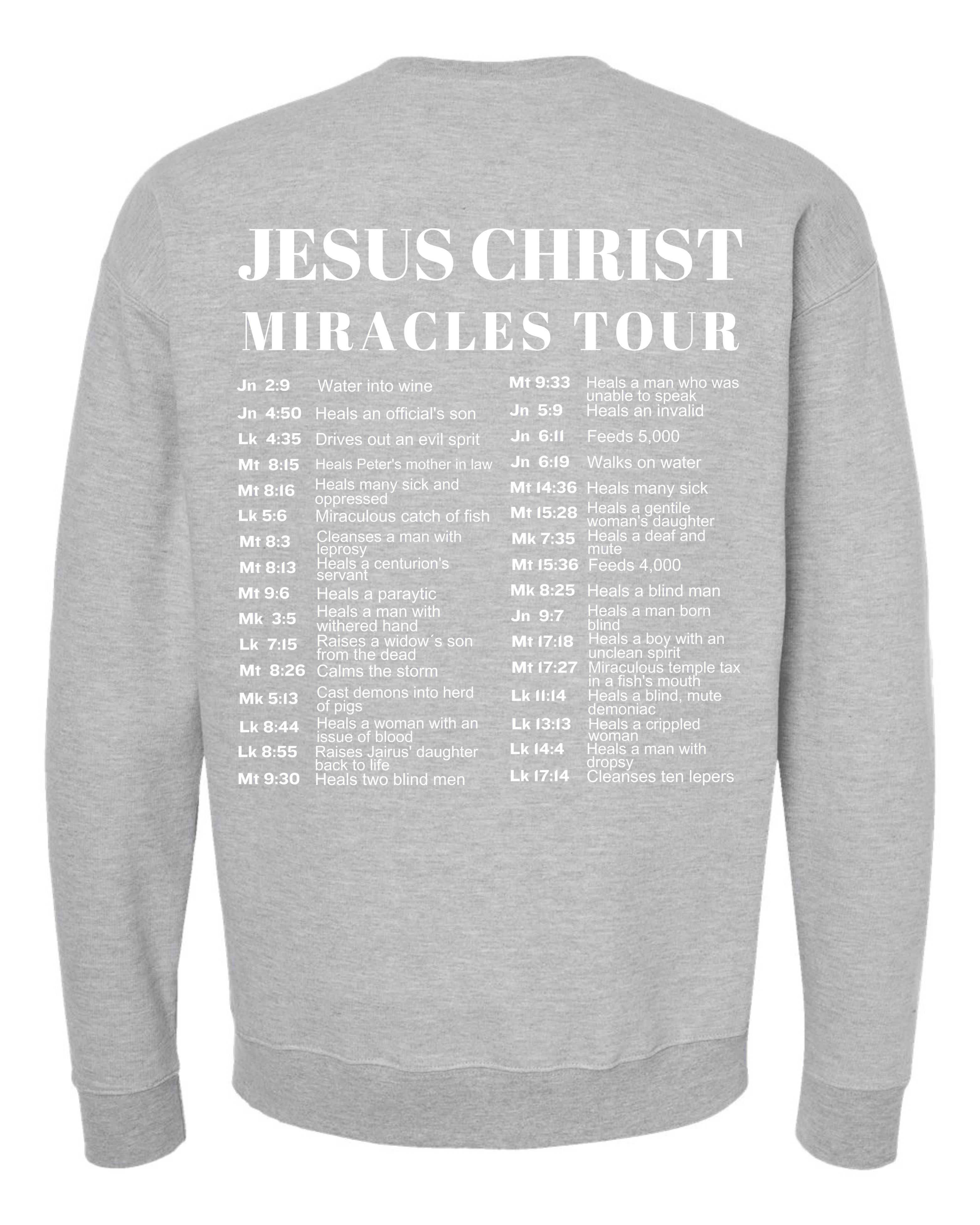 Jesus Miracles Tour