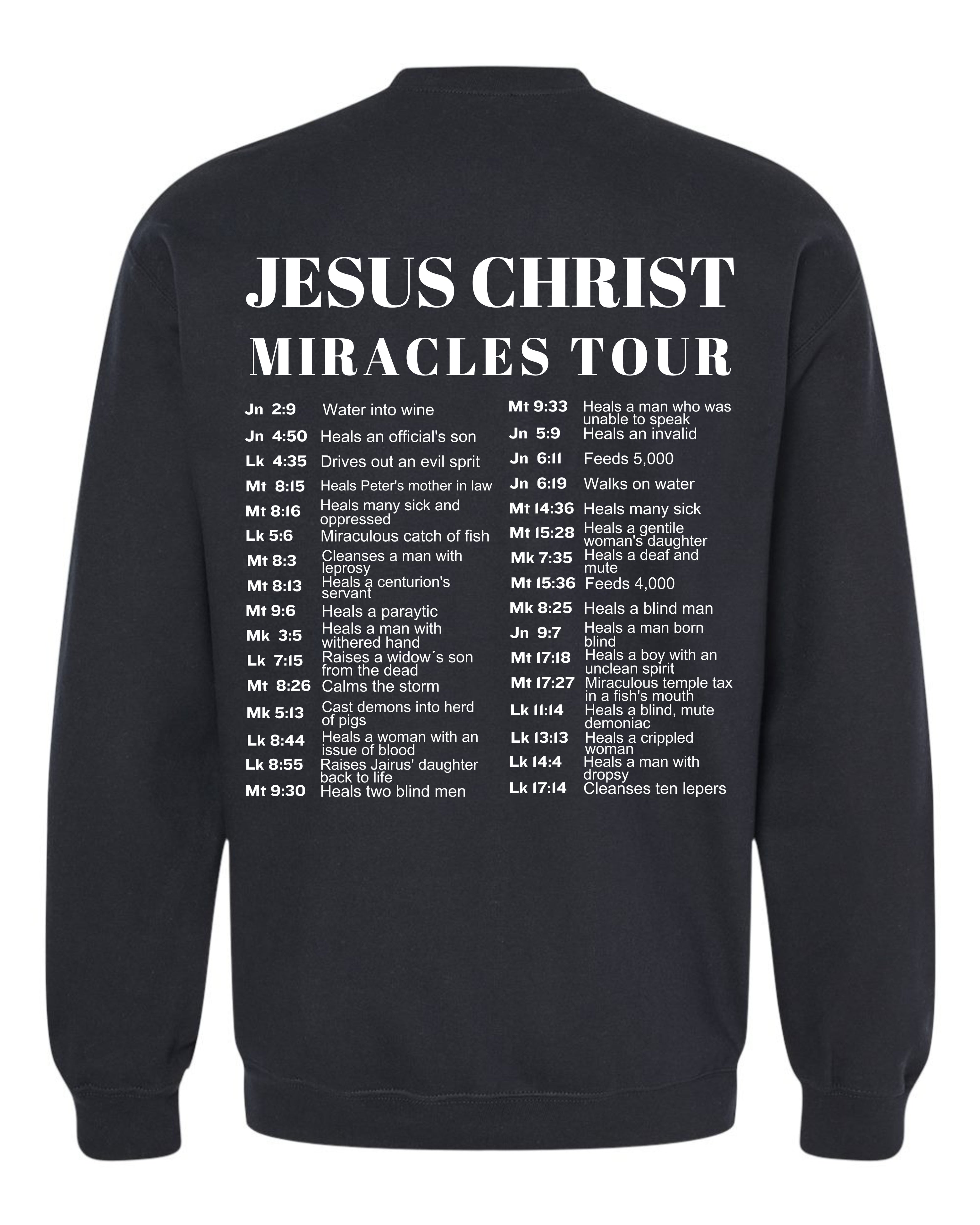 Jesus Miracles Tour